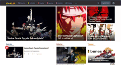 Desktop Screenshot of animeler.net