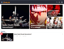Tablet Screenshot of animeler.net